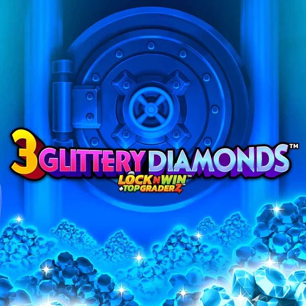 Play 3 Glittery Diamonds slot by PearFiction Studios on slotpalacecasino.gr