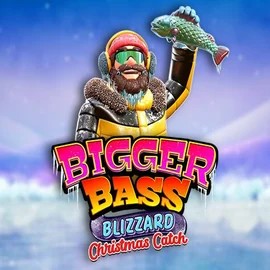 Bigger Bass Blizzard Christmas Catch by Pragmatic Play, showcased at slotpalacecasino.gr – game logo