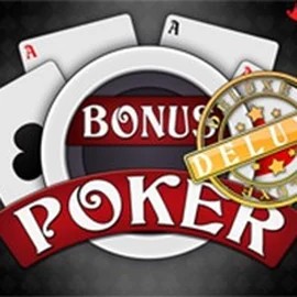 Try Bonus Poker Deluxe - 3 Hands slot by RTG (Reel Time Gaming) on slotpalacecasino.gr – logo image