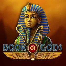 Book of Gods online game logo by BF Games on slotpalacecasino.gr