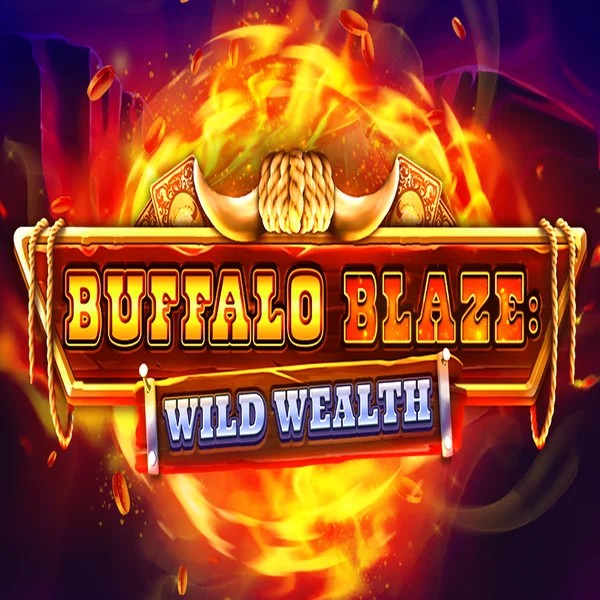 Buffalo Blaze Wild Wealth logo by OctoPlay SlotsPalace Casino