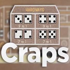 Craps (Nucleus Gaming) online game logo by Nucleus Gaming on slotpalacecasino.gr
