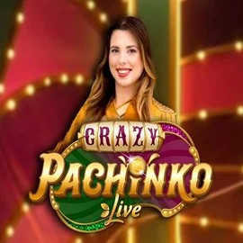 Crazy Pachinko game by Evolution – logo hosted on SlotsPalace Casino