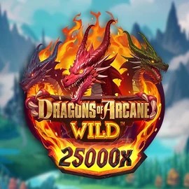 Dragons of Arcane Wild slot icon by Foxium, available at SlotsPalace Casino