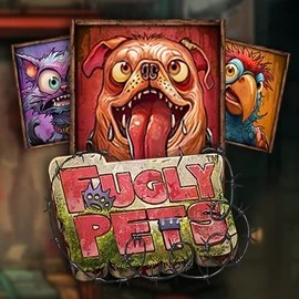 Fugly Pets logo by Stakelogic at SlotsPalace Casino