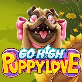 Slots logo of Go High Puppy Love from RubyPlay at SlotsPalace Casino