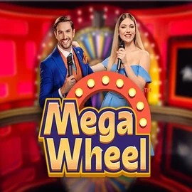 Mega Wheel slot visual from Pragmatic Play available on slotpalacecasino.gr