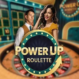 Live Casino logo of PowerUP Roulette from Pragmatic Play at SlotsPalace Casino