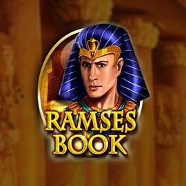 Official Slots logo: Ramses Book Deluxe by Gamomat at SlotsPalace Casino