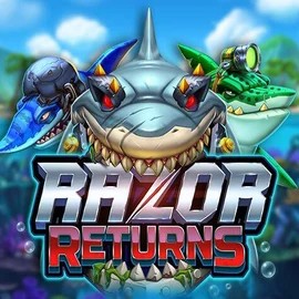 Official Slots logo: Razor Returns by Push Gaming at SlotsPalace Casino