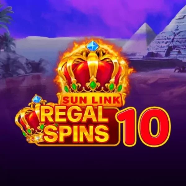 Regal Spins 10 logo – Slots by PatePlay at SlotsPalace Casino