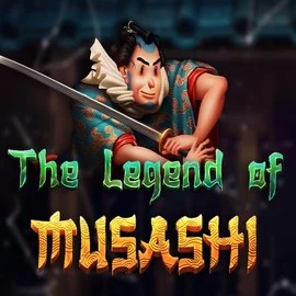 Enjoy The Legend of Musashi by Peter &amp; Sons – logo hosted on slotpalacecasino.gr