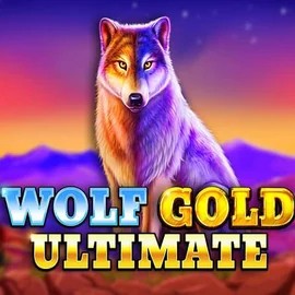 Wolf Gold Ultimate by Pragmatic Play, showcased at slotpalacecasino.gr – game logo